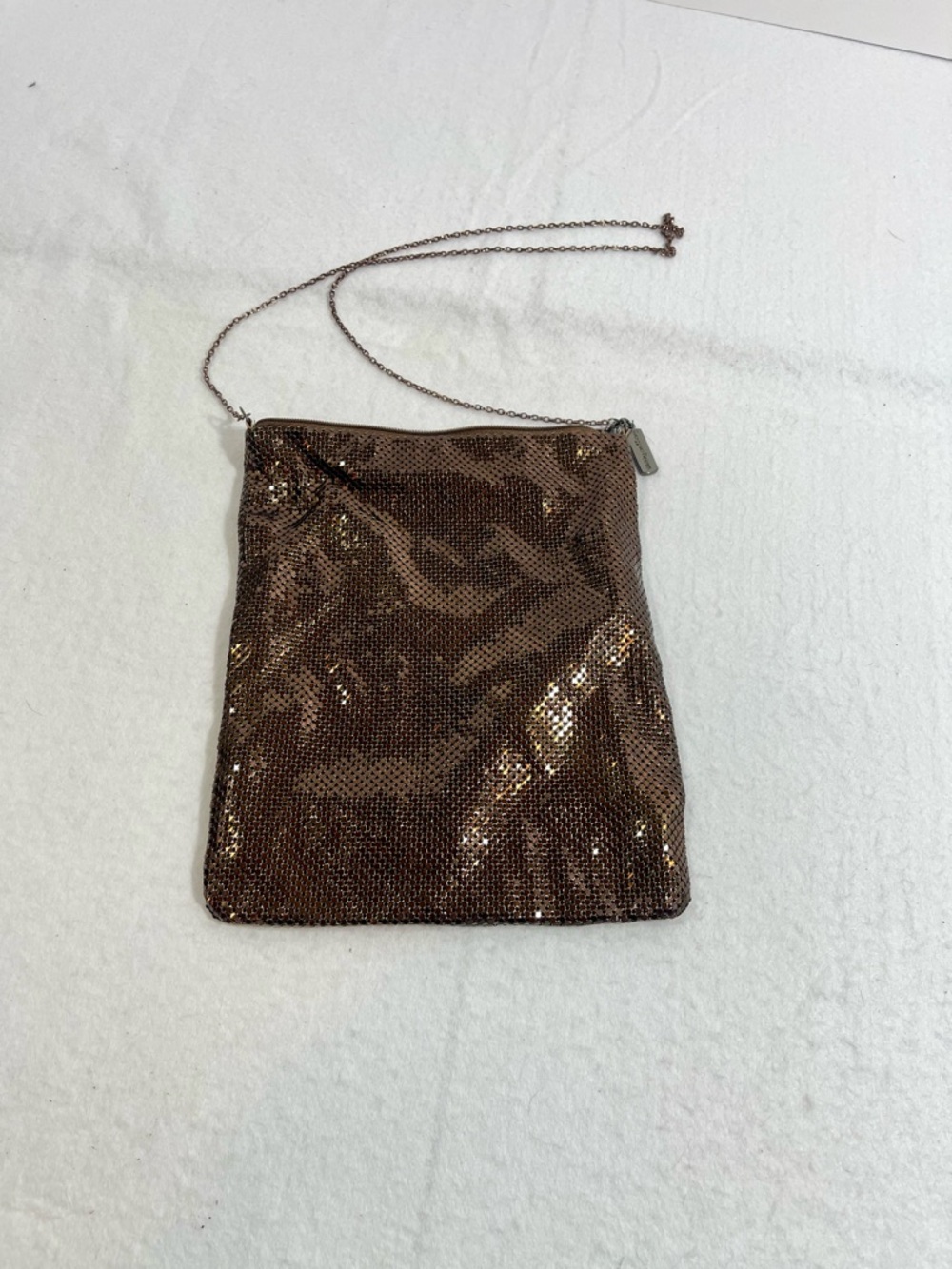Bronze Whiting & Davis Mesh Bag - Picture 10 of 10